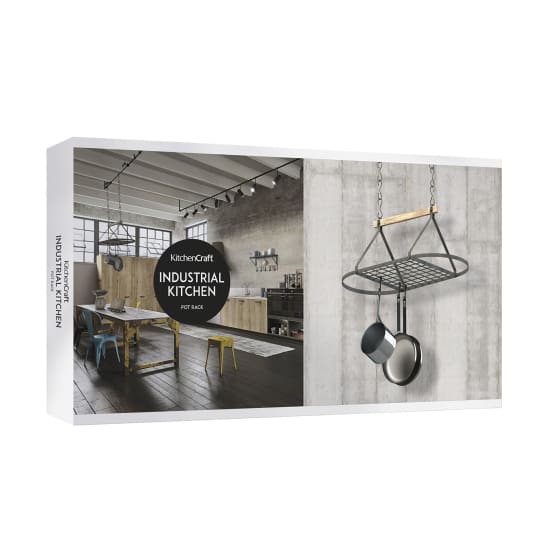 Kitchencraft Ceiling Mounted Pot Rack