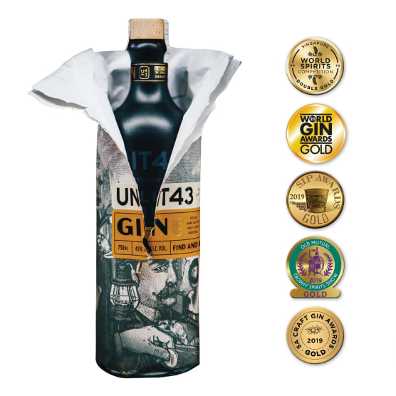 Unit 43 Gin 750ml Yuppiechef
