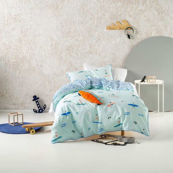 Linen House Sun And Surf Kids Duvet Cover Set Yuppiechef