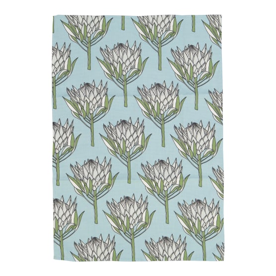 aLove Supreme Tea Towel - King Protea Blue