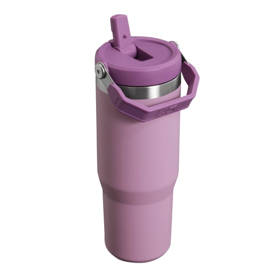 Stanley The IceFlow Flip Straw Vacuum-Insulated Tumbler, 890ml - Lilac