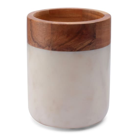 Humble & Mash White Marble Wine Holder