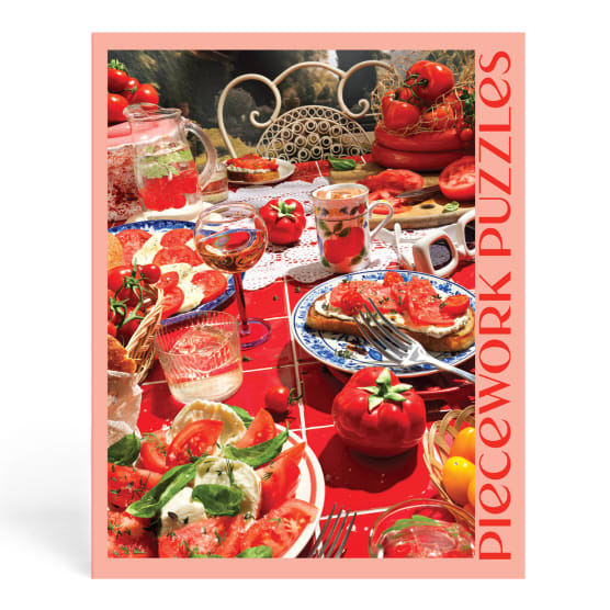 Piecework Puzzles Tomato Tomatho 1000-Piece Puzzle