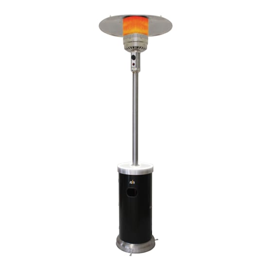 Alva Gas Patio Heater With LED Lit Table