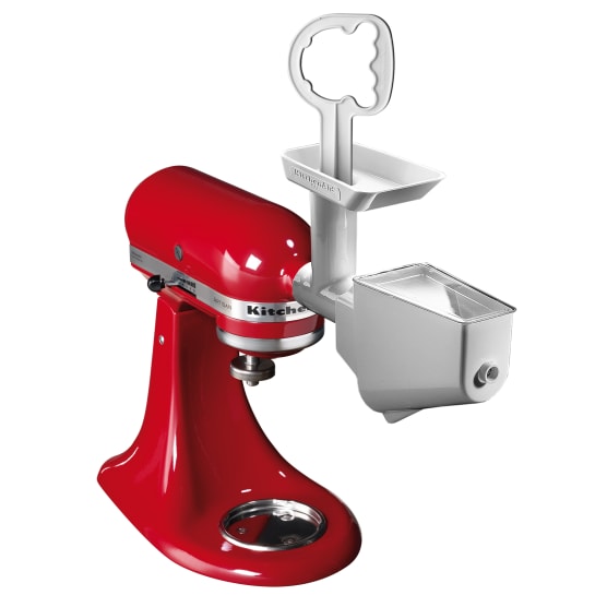 KitchenAid KSM2FPPA Food Grinder + Vegetable/Fruit Strainer + Fresh Prep  Slicer/Shredder Stand Mixer Attachment Pack