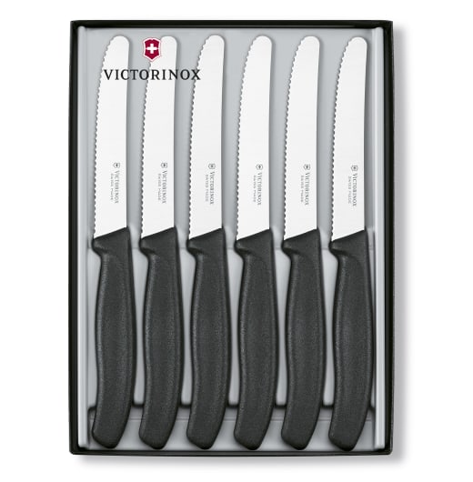 Victorinox Round Tipped Steak Knives Set of 6 Yuppiechef