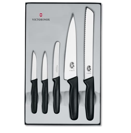 Victorinox 5 Piece Kitchen Knife Set Yuppiechef