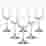 Image of Crane Crystal Bistro Red Wine Glasses, Set of 6