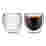 Image of Humble & Mash Double Walled Cappuccino Glasses, Set of 2