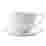 Image of Maxwell & Williams White Basics Diamonds Cup & Round Saucer, Set of 4