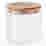 Image of Humble & Mash Glass Canister with Bamboo Lid