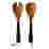 Image of Luuks Kiaat Wooden Salad Servers, Set of 2