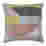 Image of Thread Office Patchwork Woven Scatter Cushion with Feather Blend Inner, 60cm x 60cm