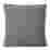 Image of Thread Office Charcoal Knitted Cotton Scatter Cushion with Feather Blend Inner, 50cm x 50cm