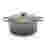 Image of Le Creuset Thyme Signature 5.3 Litre Round Cast Iron Casserole, 26cm