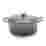 Image of Le Creuset Thyme Signature 4.2 Litre Round Cast Iron Casserole, 24cm