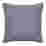 Image of Thread Office Fleck Woven Grey Scatter Cushion with Feather Blend Inner, 60cm x 60cm