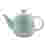 Image of Jenna Clifford Embossed Lines Mermaid Mist Teapot, 1L