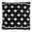 Image of Thread Office Monochrome Lattice Woven Scatter Cushion with Feather Blend Inner, 60cm x 60cm