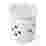 Image of KitchenCraft Idilica Stoneware Garlic Storage Jar with Grater Lid