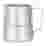 Image of Smeg Stainless Steel Manual Espresso Milk Jug, 450ml