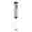 Image of Taurus Brushed Stainless Steel Milk Frother