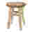 Image of H & S Collection Teak Wood Stool