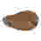 Image of H & S Collection Rustic Teak Wood Bowl, 30cm