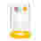 Image of Pebbly Glass Measuring Jug with Silicone Base, 500ml