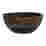 Image of Thread Office Black Carved Wooden Bowl, 25cm