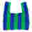 Image of Porter Navy & Green Striped Jumbo Shopper