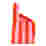 Image of Porter Red & Pink Striped Maxi Shopper
