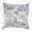 Image of Thread Office Green Goa Printed Scatter Cushion with Feather Blend Inner, 60cm x 60cm