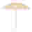 Image of Sunnylife Mango Bay Golden Mustard Stripe Beach Umbrella