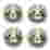 Image of Kikkerland Cat Dryer Buddies, Set of 4