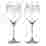 Image of Spiegelau Crystal Arabesque Burgundy Glasses, Set of 2