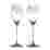 Image of Spiegelau Crystal Arabesque Champagne Glasses, Set of 2