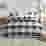Image of Linen House Carbon Alec Duvet Cover Set