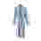 Image of Linen House Cornflower Blue Ocean City Bathrobe
