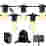 Image of Litehouse Traditional Solar LED Festoon Outdoor Bulb String Lights, 10m