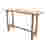 Image of Hertex HAUS Nutmeg Tubular Media Console