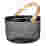 Image of Trendz Of Today Round Storage Vegetable Wire Basket with Wooden Handle