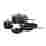 Image of Le Creuset Essential Ceramic Non-Stick Cookware Set with Glass Lids, 4-Piece