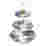 Image of Nicolson Russell 3-Tiered Floral Cake Stand