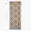 Image of Thread Office Natural & Black Diamond Outdoor Runner, 80cm x 200cm