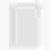 Image of Thread Office White Highlow Stripe Bath Mat, 60cm x 90cm