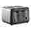 Image of Swan Townhouse Stainless Steel 4-Slice Toaster, 1850W
