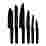 Image of Tramontina Nygma Knife Set, 6-Piece