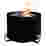 Image of Signi Fires 600 Round Biofuel Fire Pit with 10L BIO Ethanol