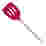 Image of Tovolo Silicone Slotted Turner with Stainless Steel Handle